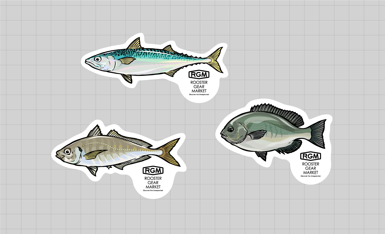 RGM 魚ステッカー