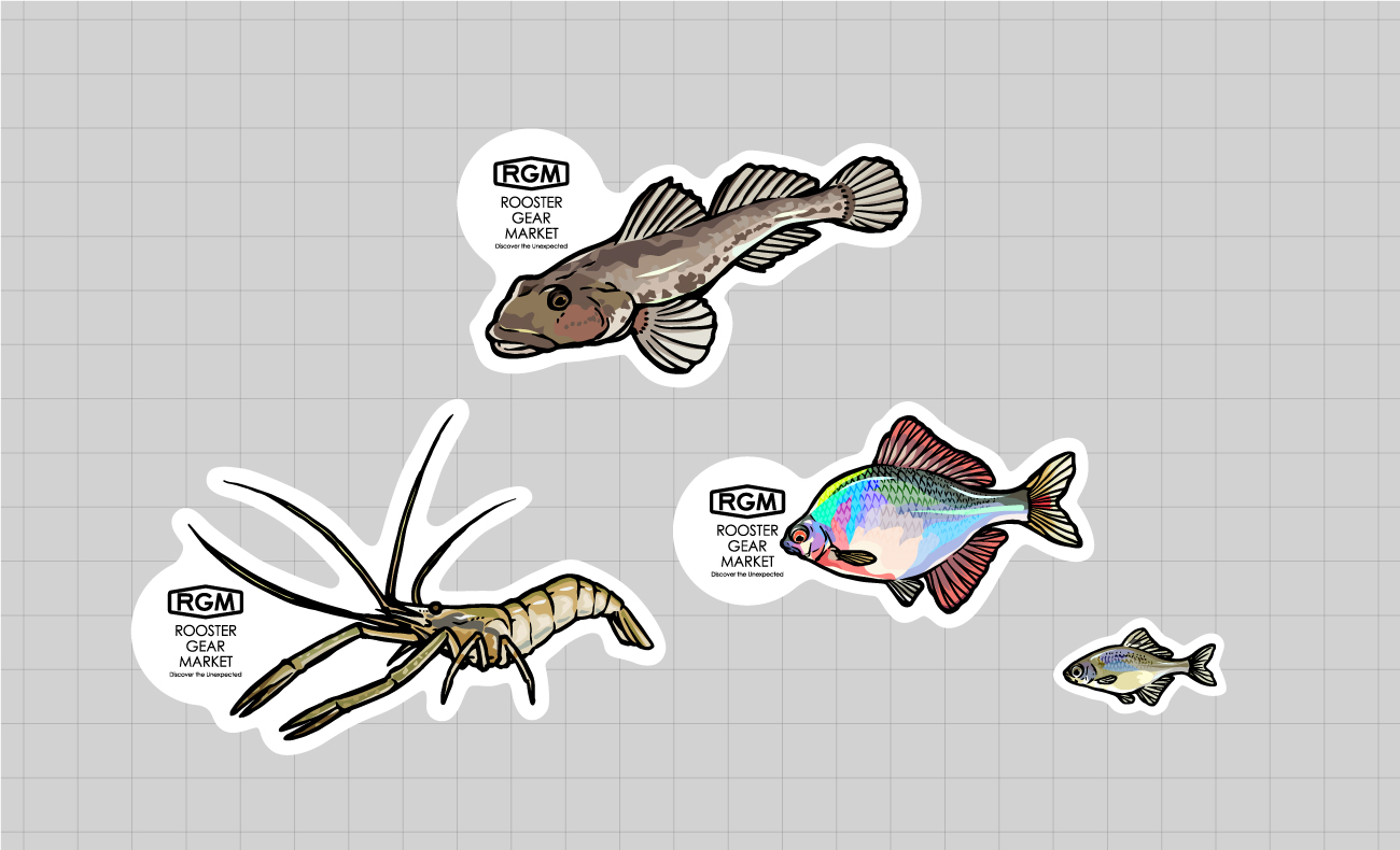 RGM 魚ステッカー