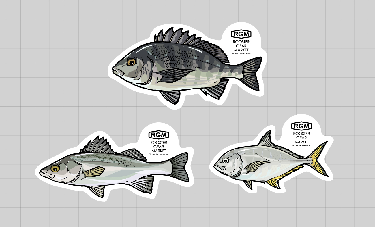 RGM 魚ステッカー