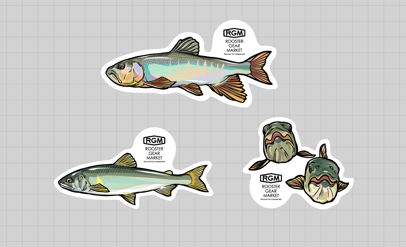 RGM 魚ステッカー