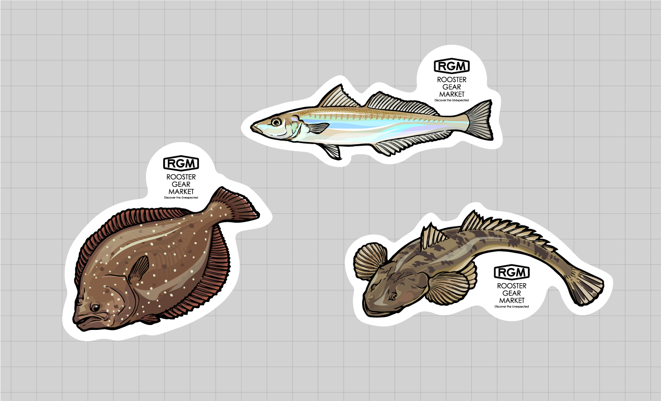 RGM 魚ステッカー