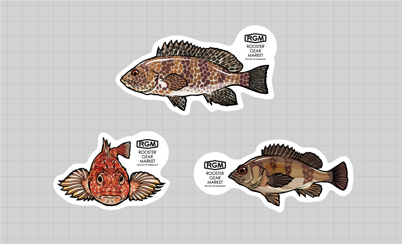 RGM 魚ステッカー